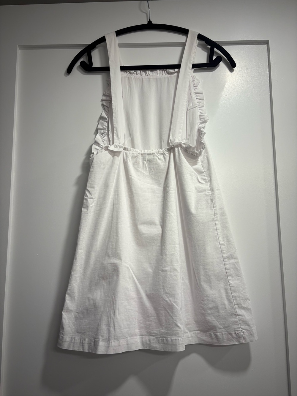 Mini White Summer Dress - Picture 2 of 8